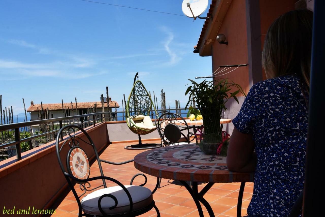 Bed and Breakfast Bed And Lemons Piano di Sorrento Exterior foto