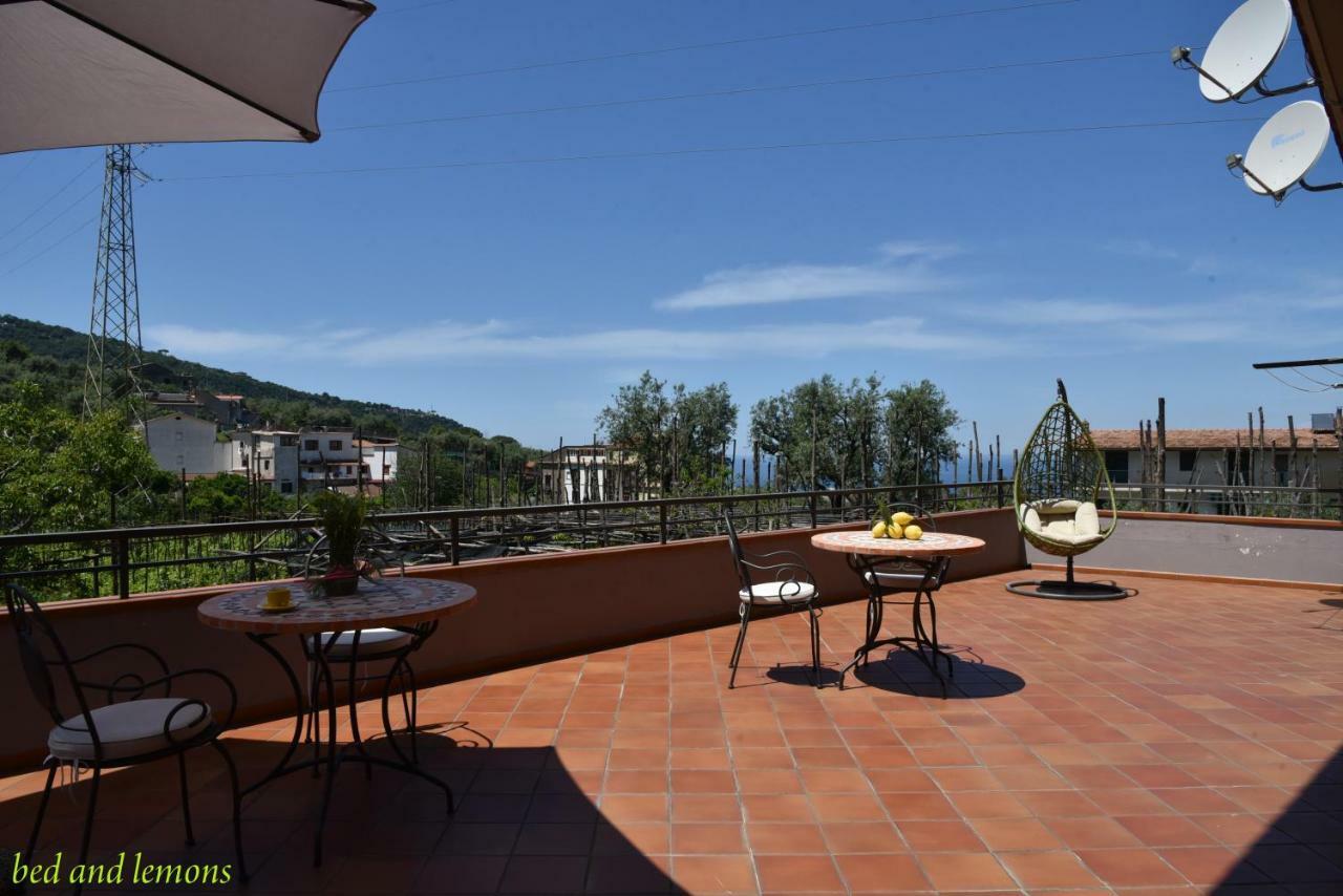Bed and Breakfast Bed And Lemons Piano di Sorrento Exterior foto