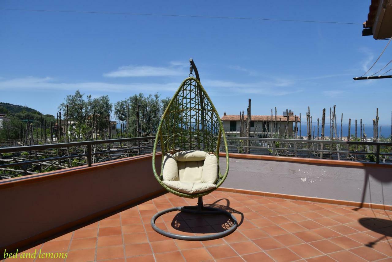 Bed and Breakfast Bed And Lemons Piano di Sorrento Exterior foto